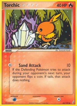 Torchic - 066/100 (66) [Crystal Guardians]