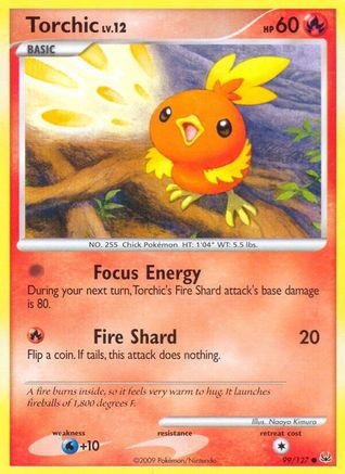 Torchic (99) [Platinum] Reverse Holofoil