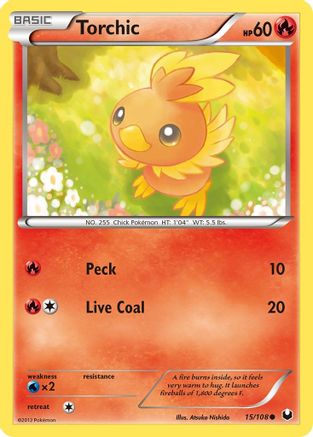 Torchic (15) (15) [Dark Explorers]
