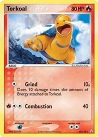 Torkoal (33) [Holon Phantoms] Reverse Holofoil