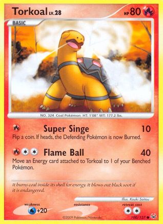 Torkoal (100) [Platinum]