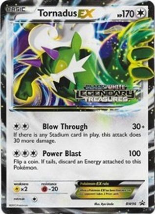 Tornadus EX - BW96 (Prerelease) (BW96) [Black and White Promos] Holofoil