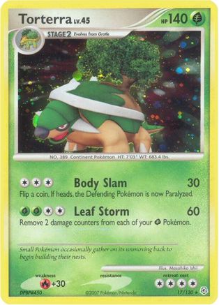 Torterra (17) [Diamond and Pearl] Holofoil