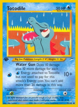 Totodile (85) [Neo Destiny] Unlimited