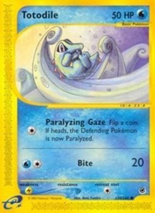 Totodile (135) (135) [Expedition] Reverse Holofoil