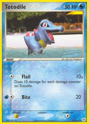 Totodile (79) [Hidden Legends] Reverse Holofoil