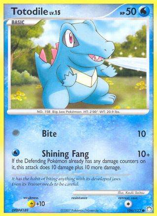Totodile (106) [Mysterious Treasures]