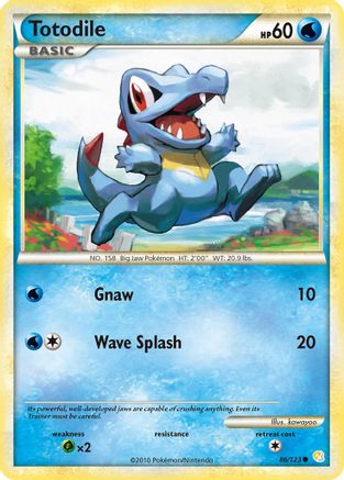 Totodile (86) [HeartGold SoulSilver]