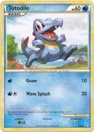 Totodile (#1) (1) [HGSS Trainer Kit: Gyarados & Raichu]