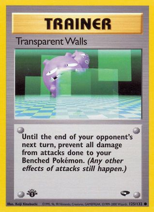 Transparent Walls (125) [Gym Challenge] Unlimited