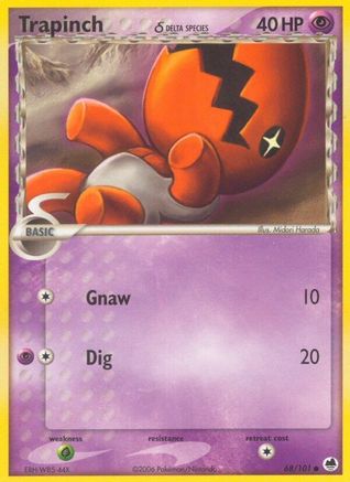 Trapinch - 068/101 (Delta Species) (68) [Dragon Frontiers]