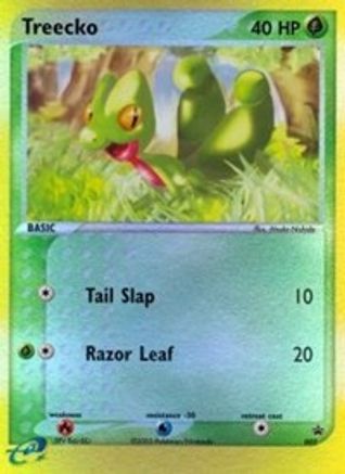 Treecko - 003 (e-League) (3) [Nintendo Promos] Reverse Holofoil