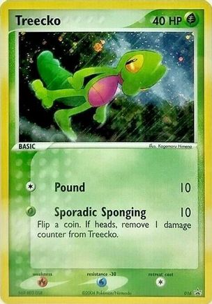 Treecko - 016 (EX Deck Tin) (16) [Nintendo Promos] Holofoil