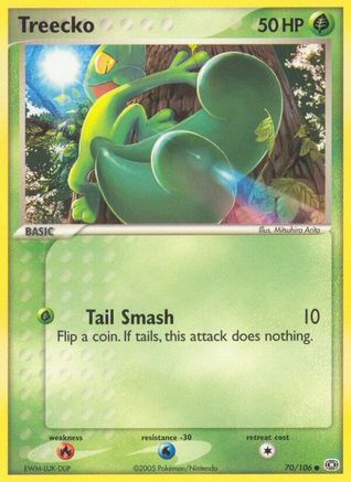 Treecko (70) [Emerald] Reverse Holofoil