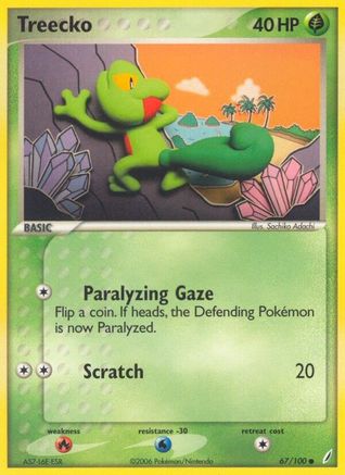 Treecko (67) [Crystal Guardians]