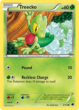 Treecko (6) [Plasma Freeze] Reverse Holofoil