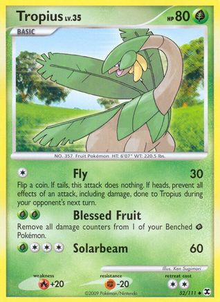 Tropius (52) [Rising Rivals] Reverse Holofoil