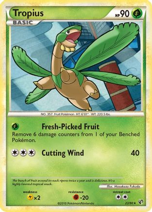 Tropius (22) [Undaunted] Reverse Holofoil