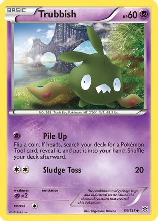 Trubbish (63) (63) [Plasma Storm] Reverse Holofoil