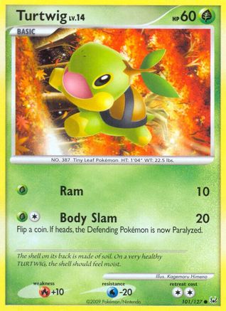 Turtwig (101) [Platinum] Reverse Holofoil
