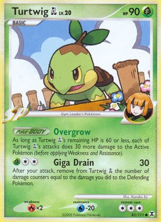 Turtwig GL (85) [Rising Rivals] Reverse Holofoil