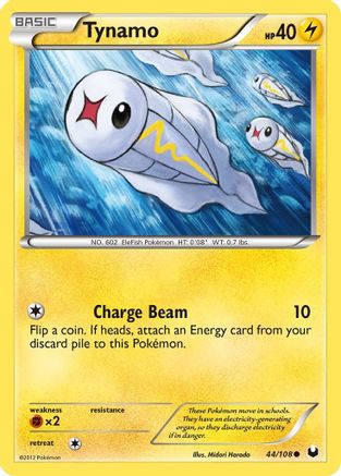 Tynamo (44) (44) [Dark Explorers] Reverse Holofoil