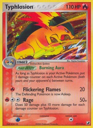 Typhlosion (17) [Unseen Forces] Holofoil