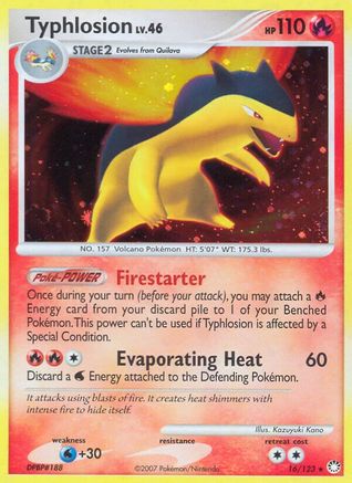 Typhlosion (16) [Mysterious Treasures] Holofoil