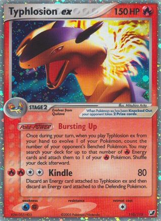 Typhlosion ex (110) [Unseen Forces] Holofoil