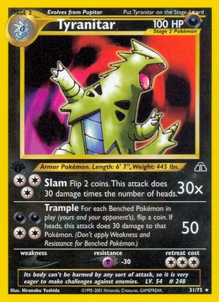 Tyranitar (31) (31) [Neo Discovery] Unlimited