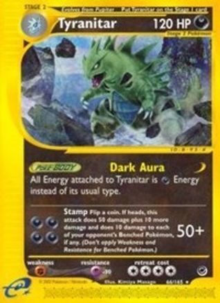 Tyranitar (66) (66) [Expedition] Reverse Holofoil