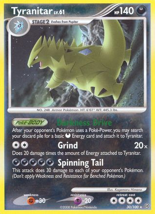 Tyranitar (30) [Stormfront] Reverse Holofoil