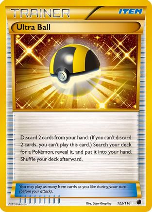 Ultra Ball (122) [Plasma Freeze] Holofoil