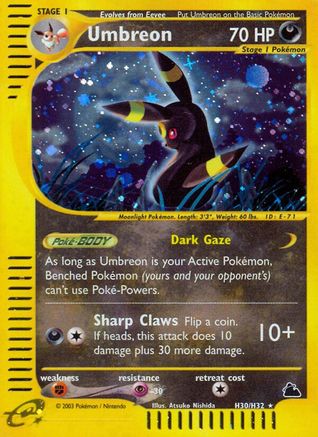 Umbreon (H30) (H30) [Skyridge] Holofoil