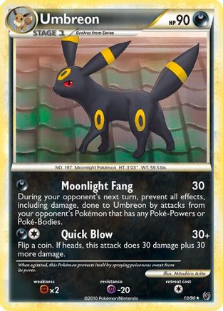 Umbreon (10) [Undaunted] Holofoil
