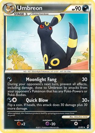 Umbreon (22) [Call of Legends] Reverse Holofoil
