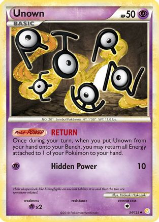 Unown (54) (54) [HeartGold SoulSilver]