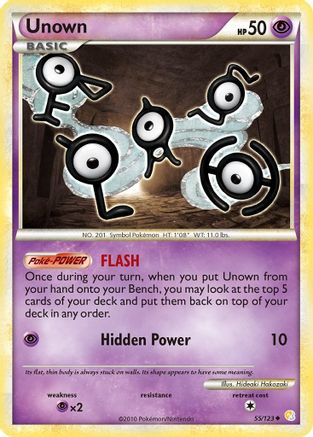 Unown (55) (55) [HeartGold SoulSilver]
