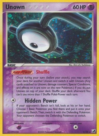 Unown (E) (E) [Unseen Forces] Holofoil
