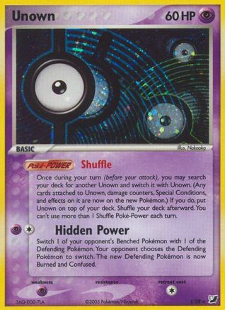 Unown (I) (I) [Unseen Forces] Holofoil