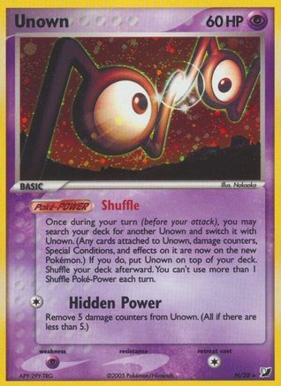 Unown (N) (N) [Unseen Forces] Holofoil