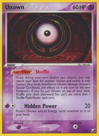 Unown (O) (O) [Unseen Forces] Holofoil
