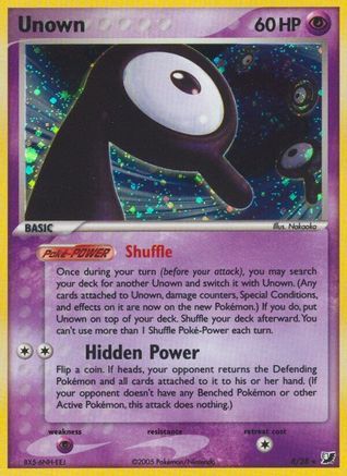 Unown (R) (R) [Unseen Forces] Holofoil