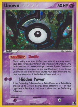 Unown (S) (S) [Unseen Forces] Holofoil