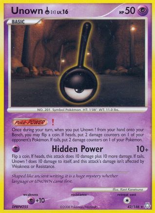 Unown (!) (42) [Legends Awakened] Reverse Holofoil