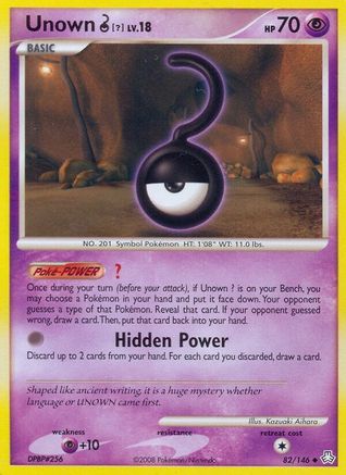 Unown (?) (82) [Legends Awakened] Reverse Holofoil