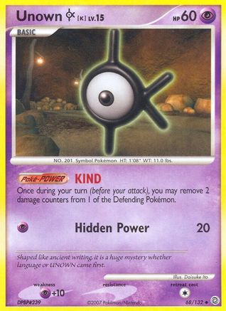 Unown [K] (68) [Secret Wonders]