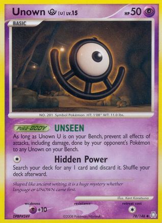 Unown (U) (78) [Legends Awakened]