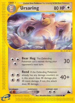 Ursaring (110) [Skyridge] Reverse Holofoil