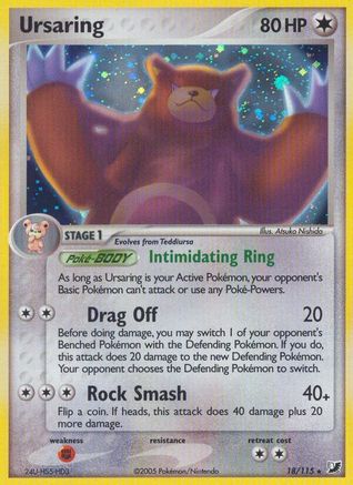 Ursaring (18) [Unseen Forces] Reverse Holofoil